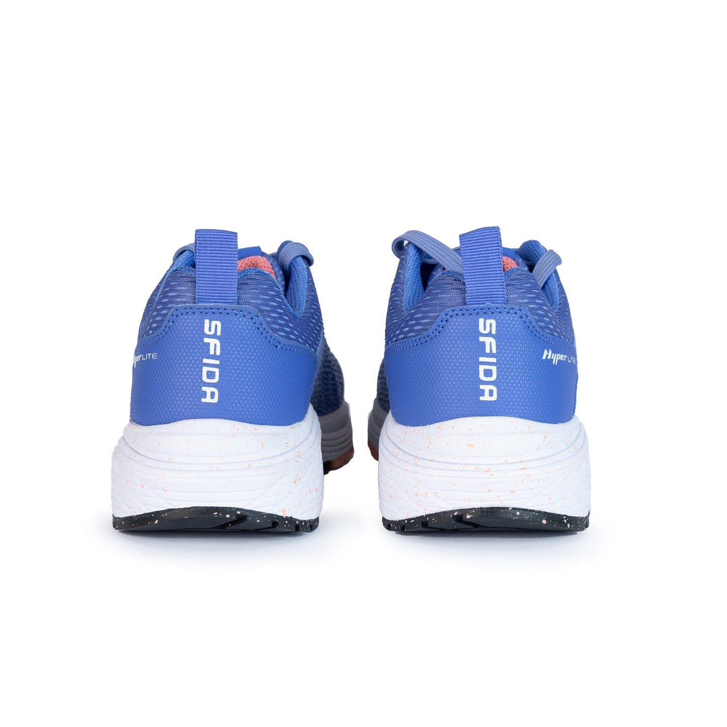 Prota Ladies Lace Up Runner - Blue/Coral