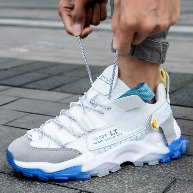 Men's Breathable Casual Sneakers - Lightweight Running Shoes