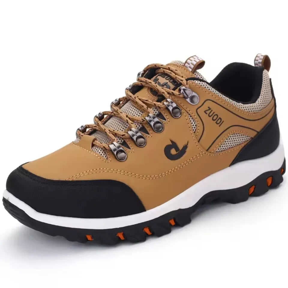 Men's Lightweight Microfiber Sneakers - Casual Walking Shoes