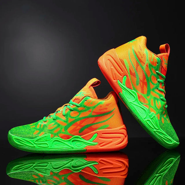 COZOK Men's Basketball Shoes Lightweight Shock Absorbing Court Sneakers