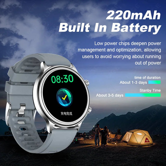 SUNKTA IP67 Waterproof Smart Watch Bluetooth Call Health Monitor