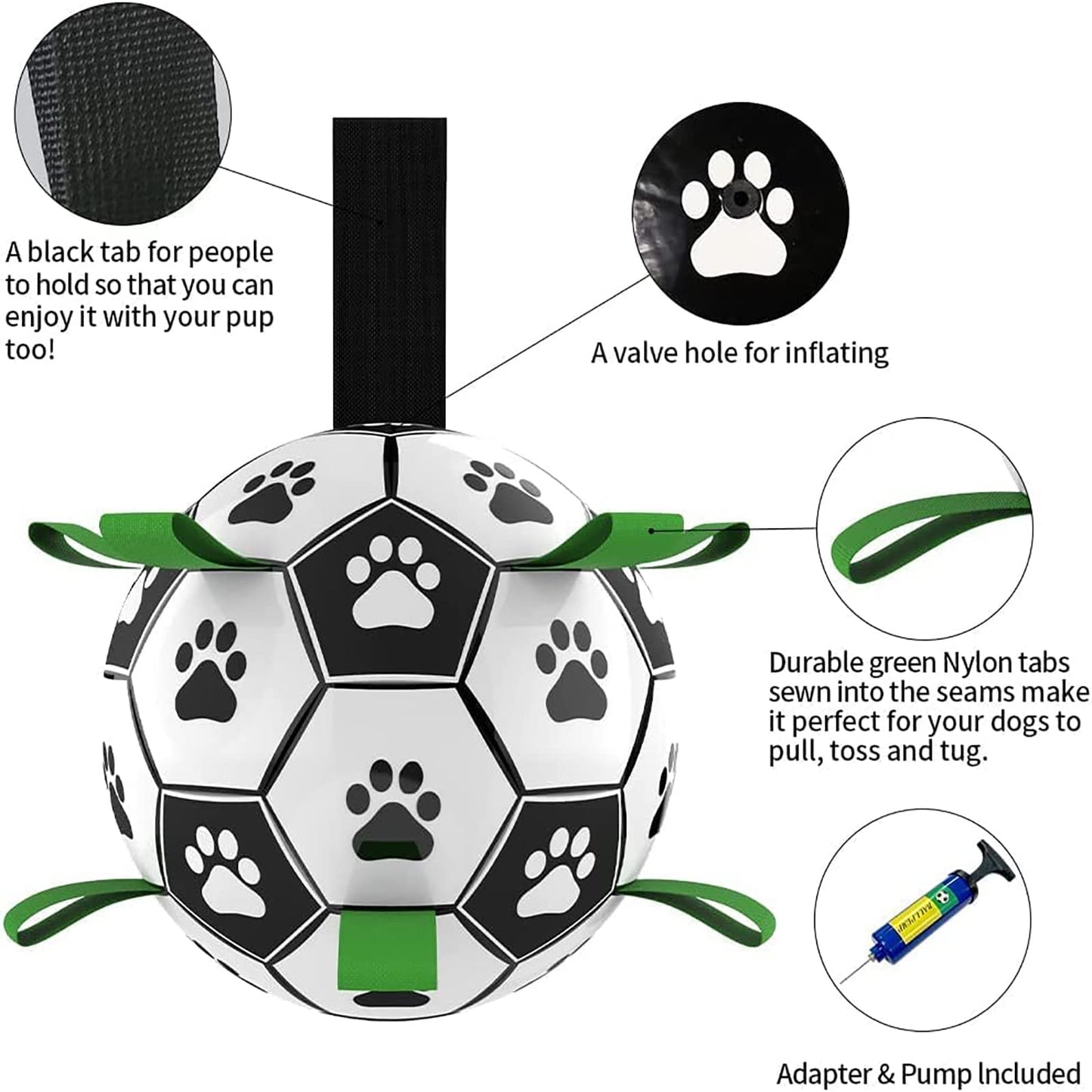 Interactive Dog Football Toy - SlayGood