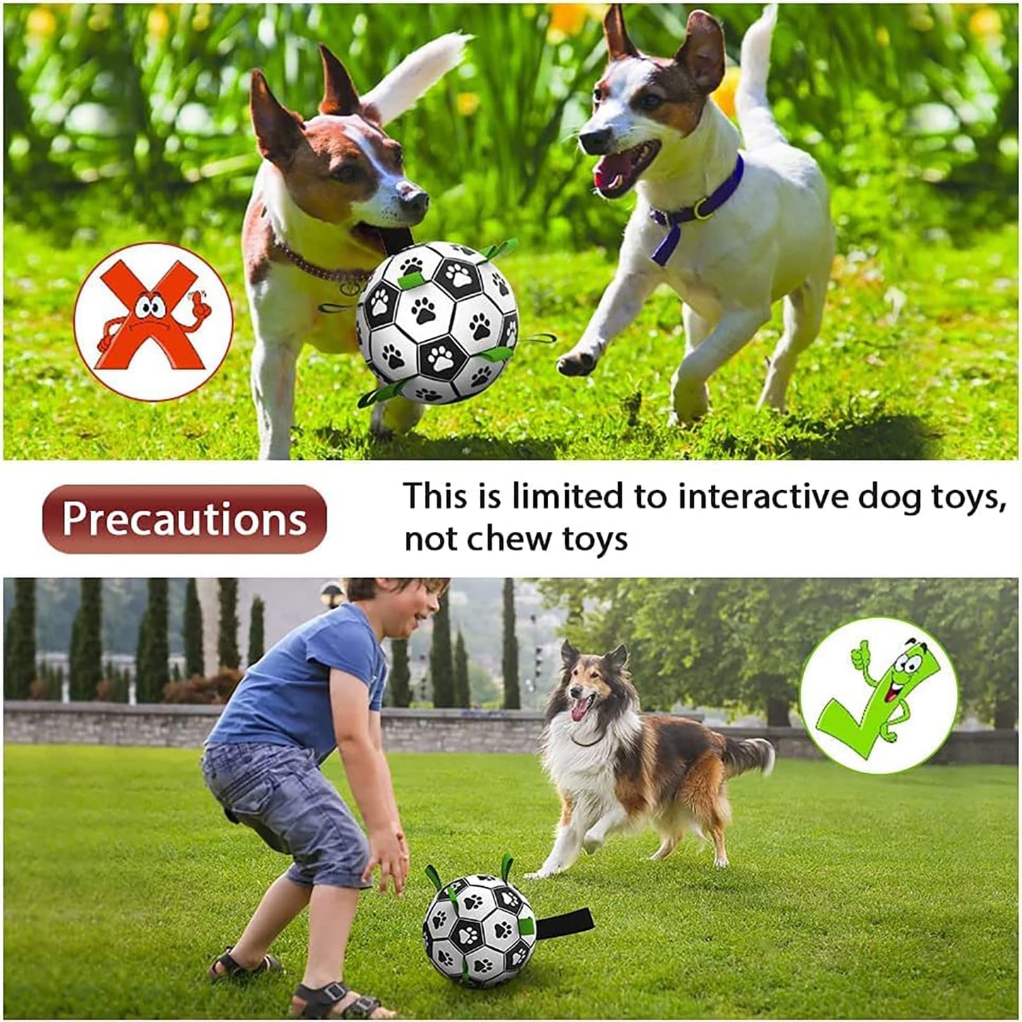 Interactive Dog Football Toy - SlayGood