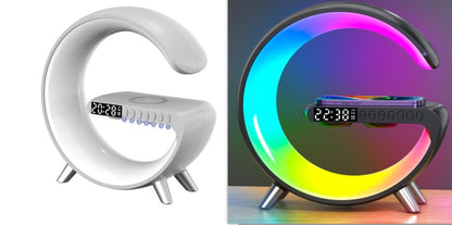 Smart LED Lamp with Wireless Charging & Bluetooth Speaker - SlayGood