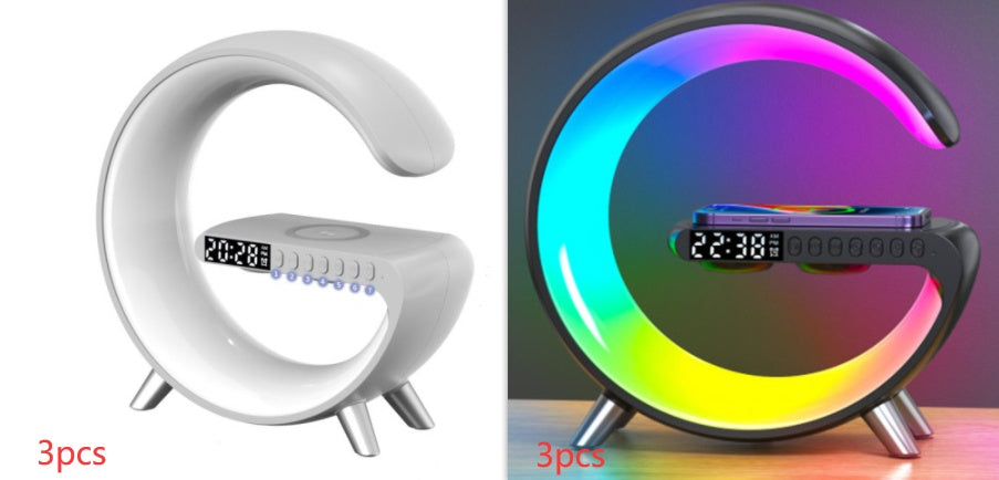 Smart LED Lamp with Wireless Charging & Bluetooth Speaker - SlayGood