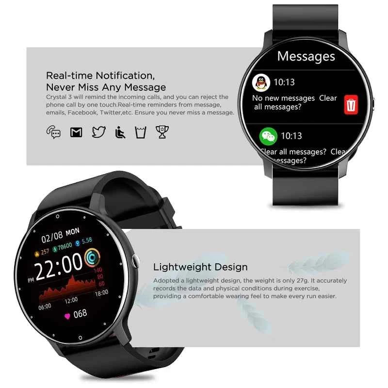 LIGE Smart Watch BW0223 Waterproof Fitness Tracker for Men & Women