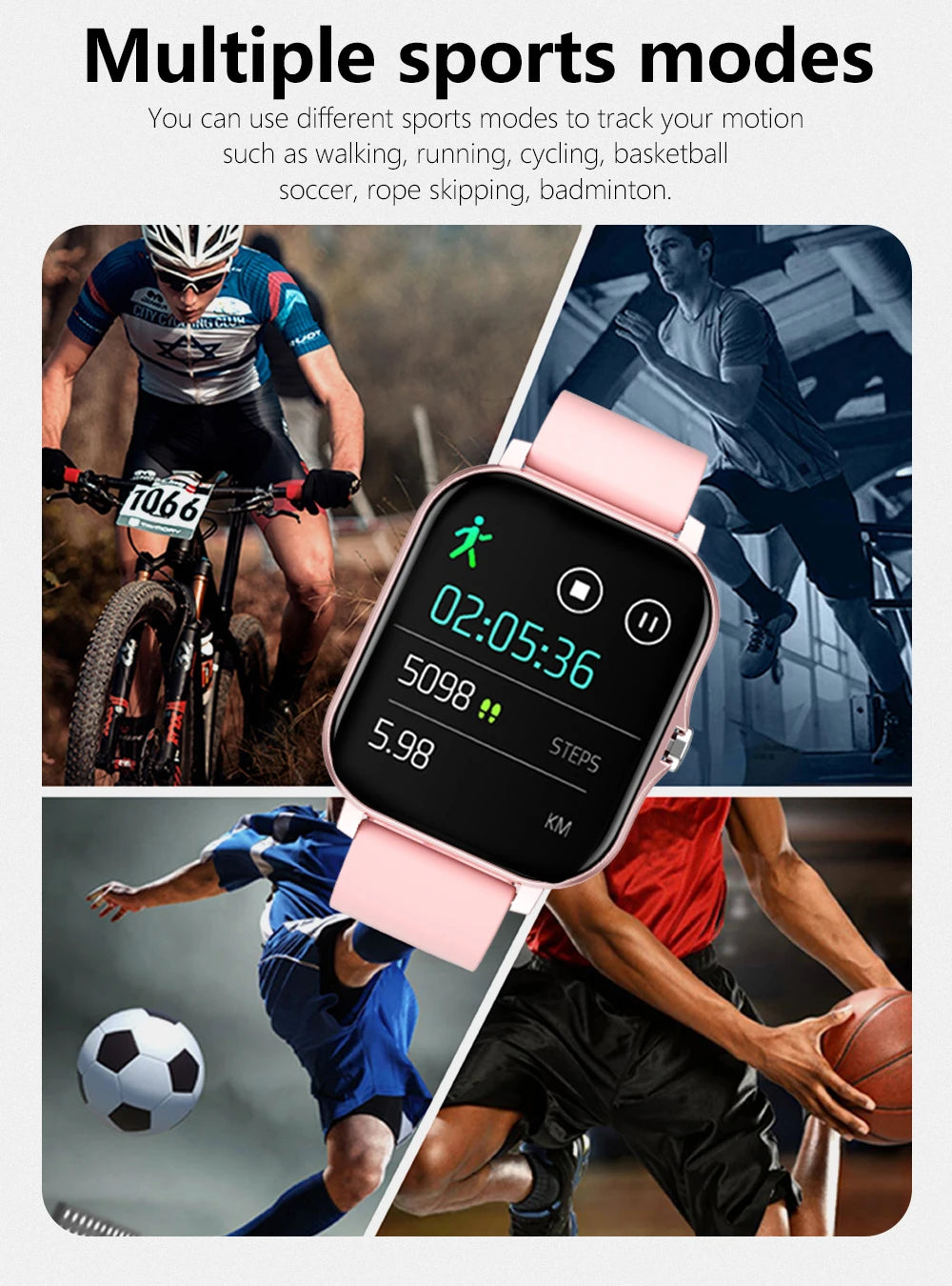 Ola Esporte Smart Watch 2.01" Touchscreen with Call & GPS - SlayGood