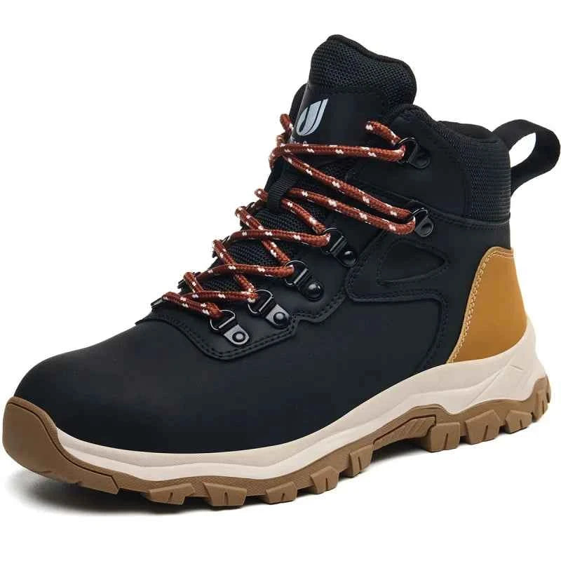 Men's Steel Toe Safety Work Boots - Lightweight Industrial Shoes