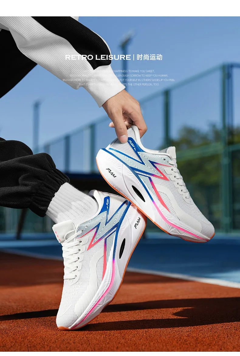 Men's Breathable Running Sneakers - Athletic Sports Shoes