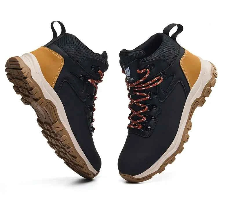 Men's Steel Toe Safety Work Boots - Lightweight Industrial Shoes