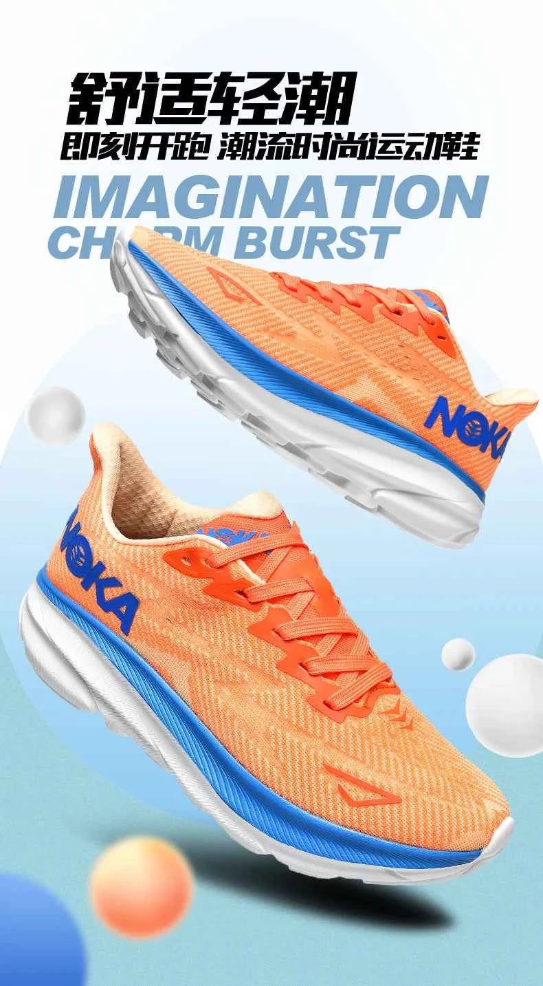 PARZIVAL Air Cushion Running Shoes Lightweight Breathable Athletic Sneakers