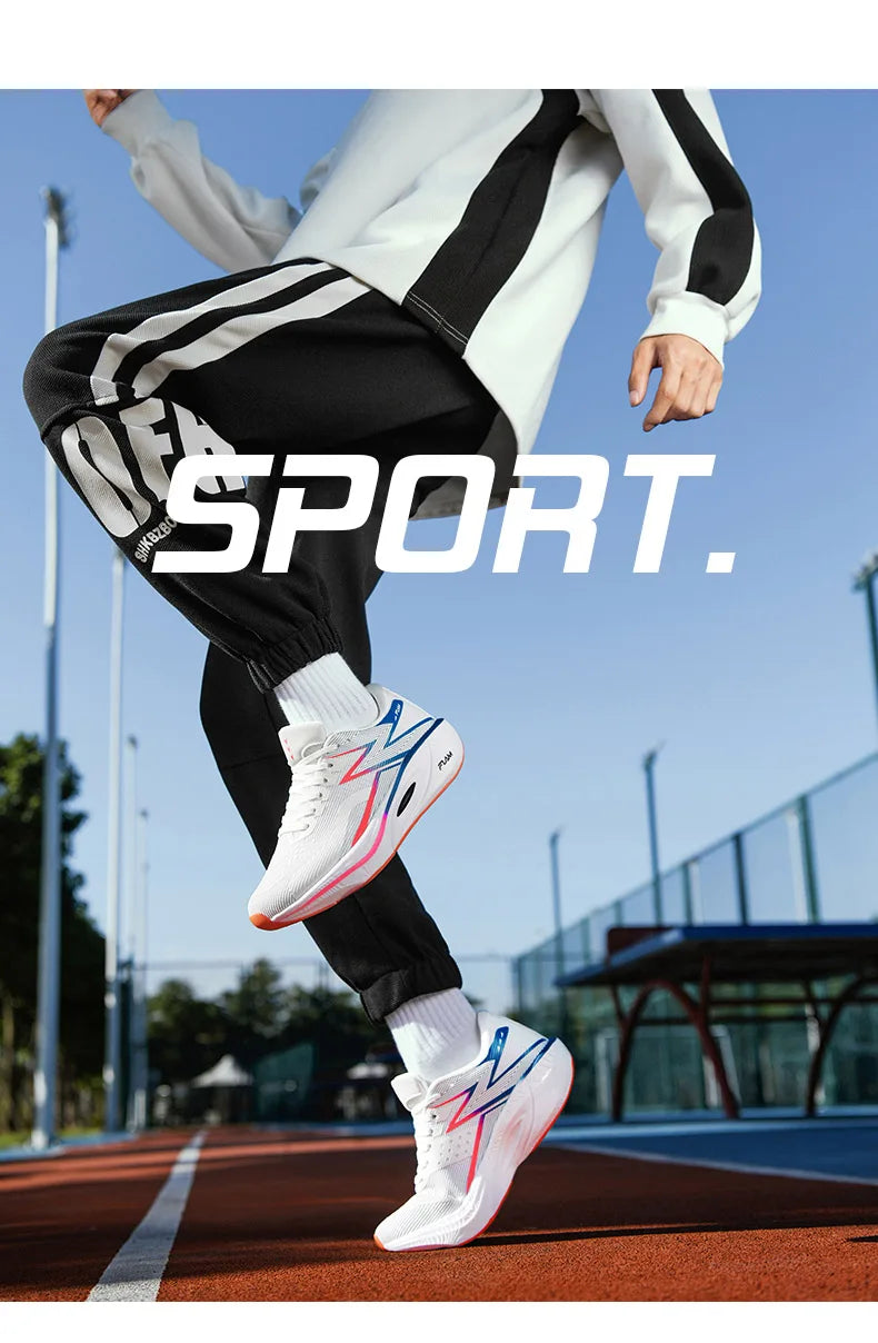 Men's Breathable Running Sneakers - Athletic Sports Shoes