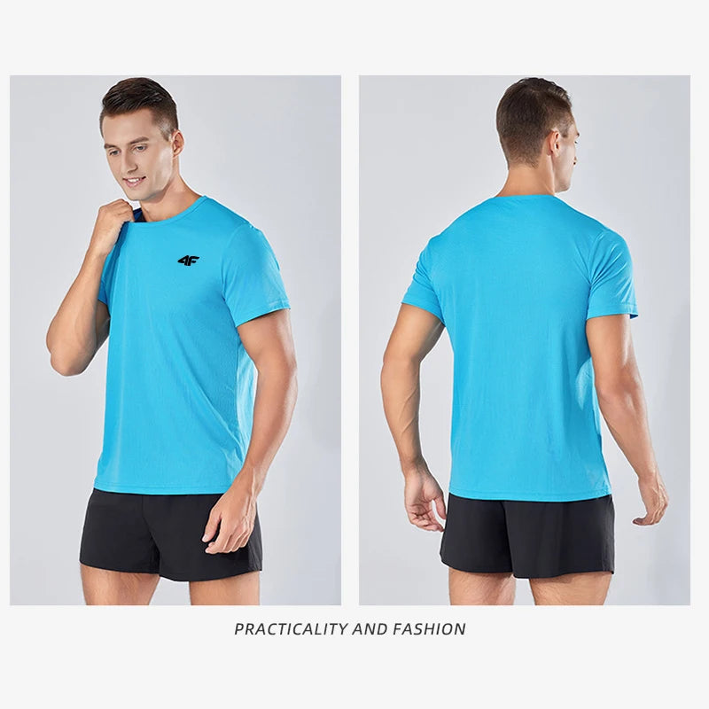 Men's Quick Dry Athletic T-Shirt - Breathable Sports Tee - SlayGood