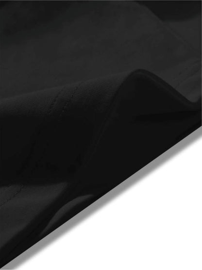 Men's Cotton Letter Print T-Shirt - Soft Casual Tee - SlayGood