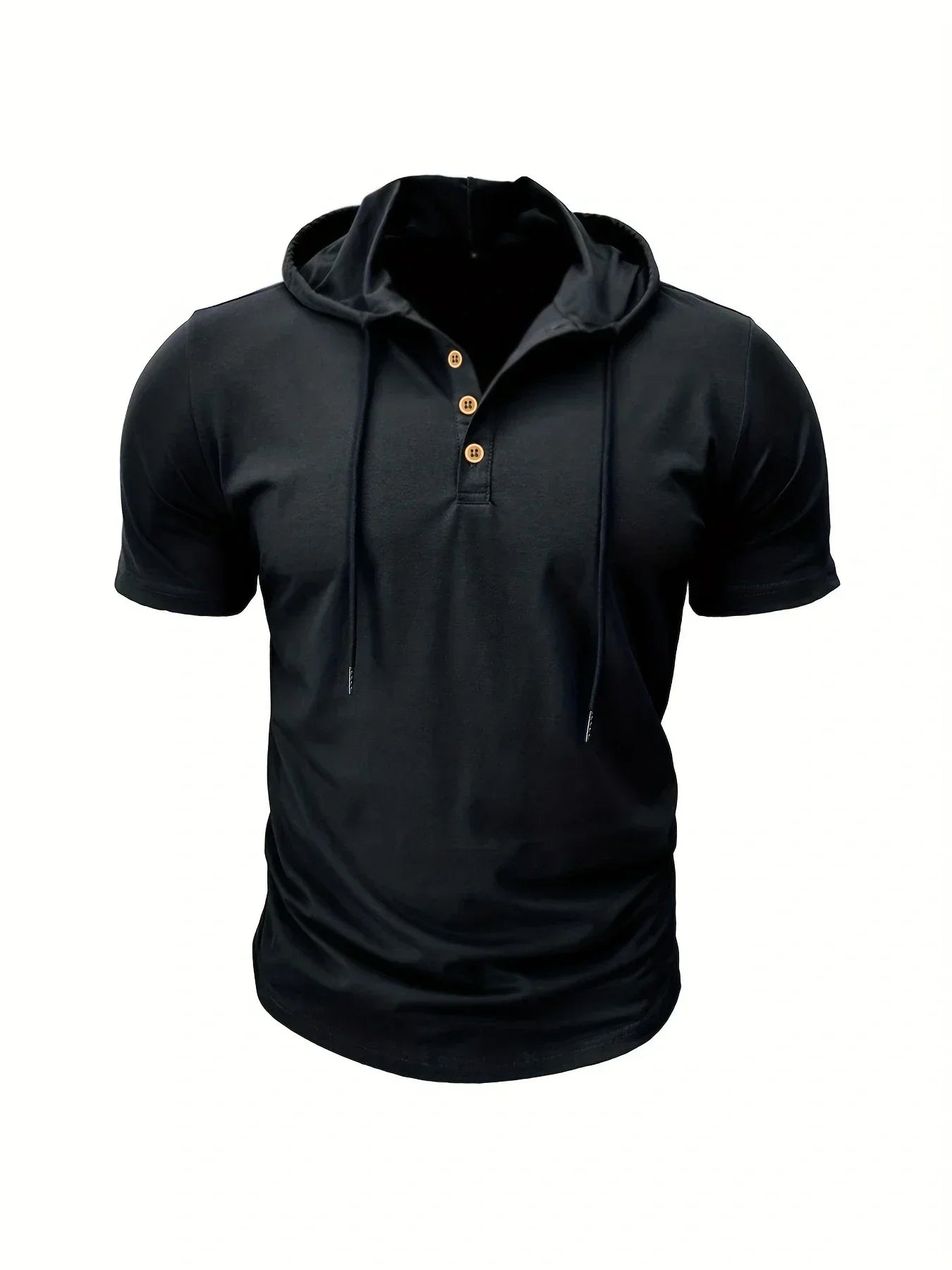 Men's Hooded Fitness T-Shirt - Breathable Athletic Tee - SlayGood