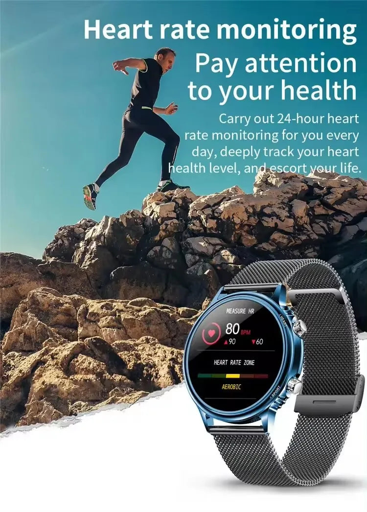 SUNKTA IP67 Waterproof Smart Watch Bluetooth Call Health Monitor