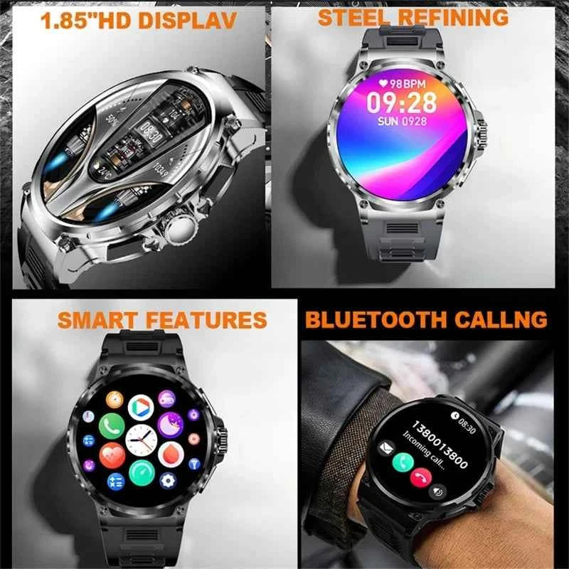 GPS Smart Watch AMOLED Bluetooth Call