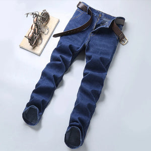 Men's Straight Leg Jeans - Soft Business Casual Denim - SlayGood