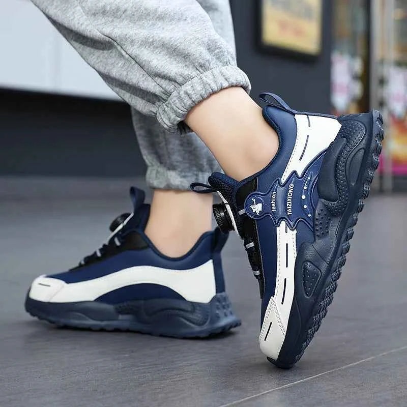 Kids Lightweight Athletic Sneakers - Non-Slip Sports Shoes