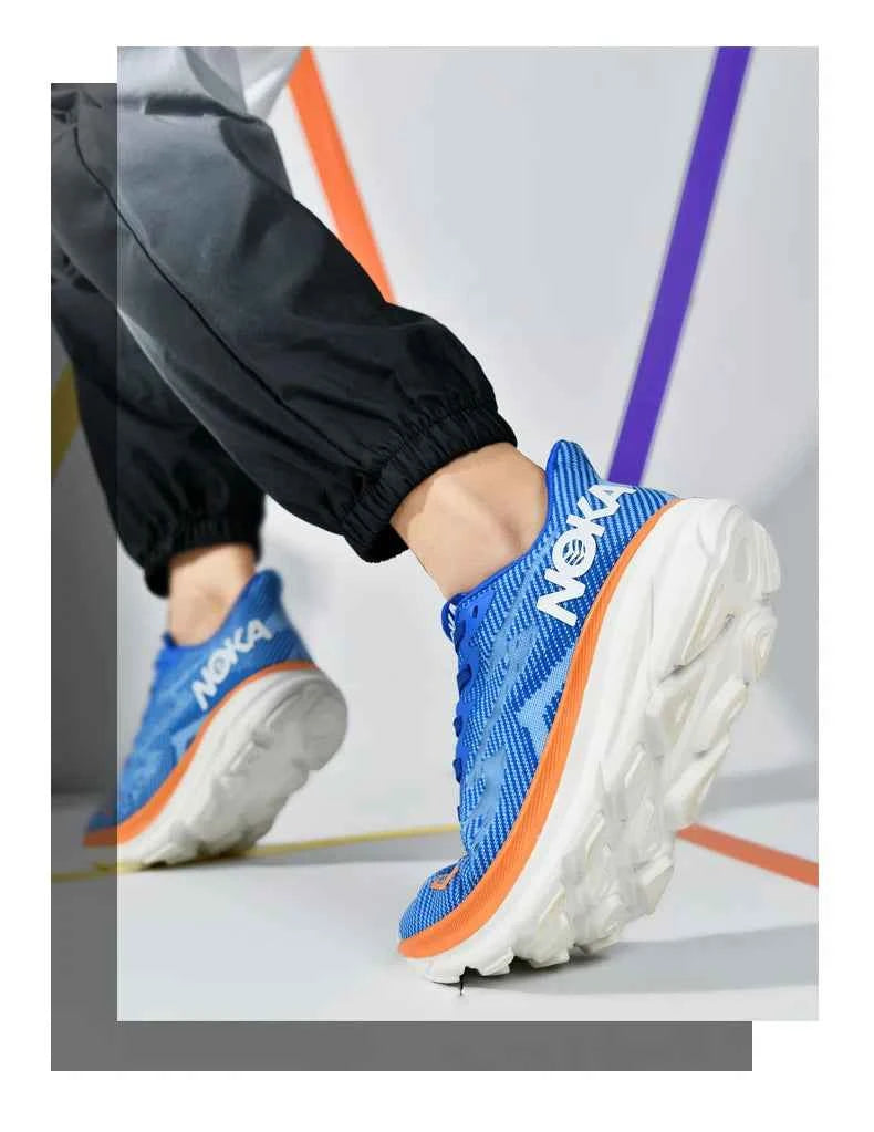 PARZIVAL Air Cushion Running Shoes Lightweight Breathable Athletic Sneakers