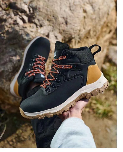 Men's Steel Toe Safety Work Boots - Lightweight Industrial Shoes