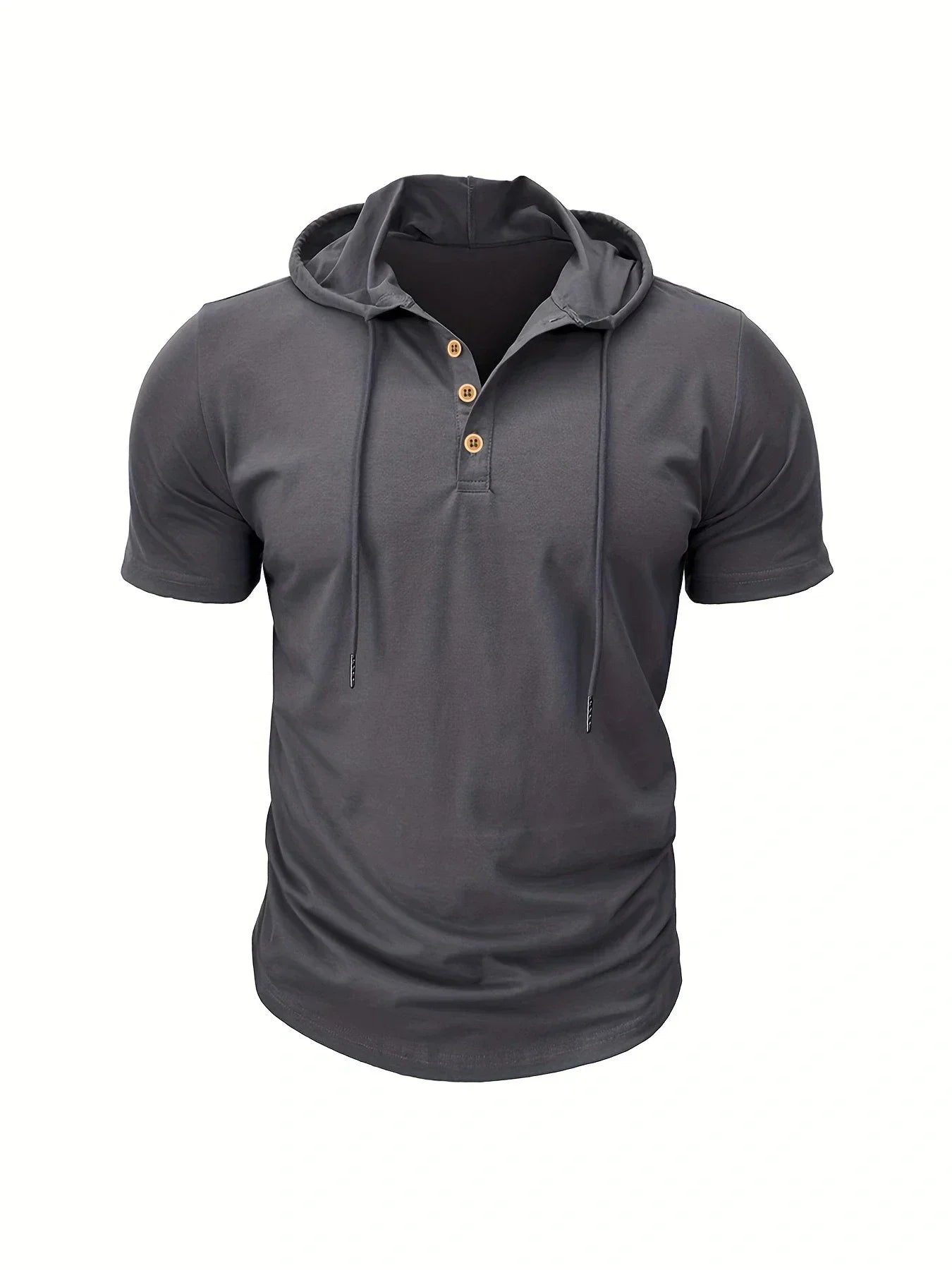 Men's Hooded Fitness T-Shirt - Breathable Athletic Tee - SlayGood