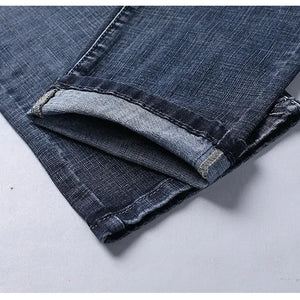 Men's Business Casual Jeans - Stretch Straight Fit - SlayGood