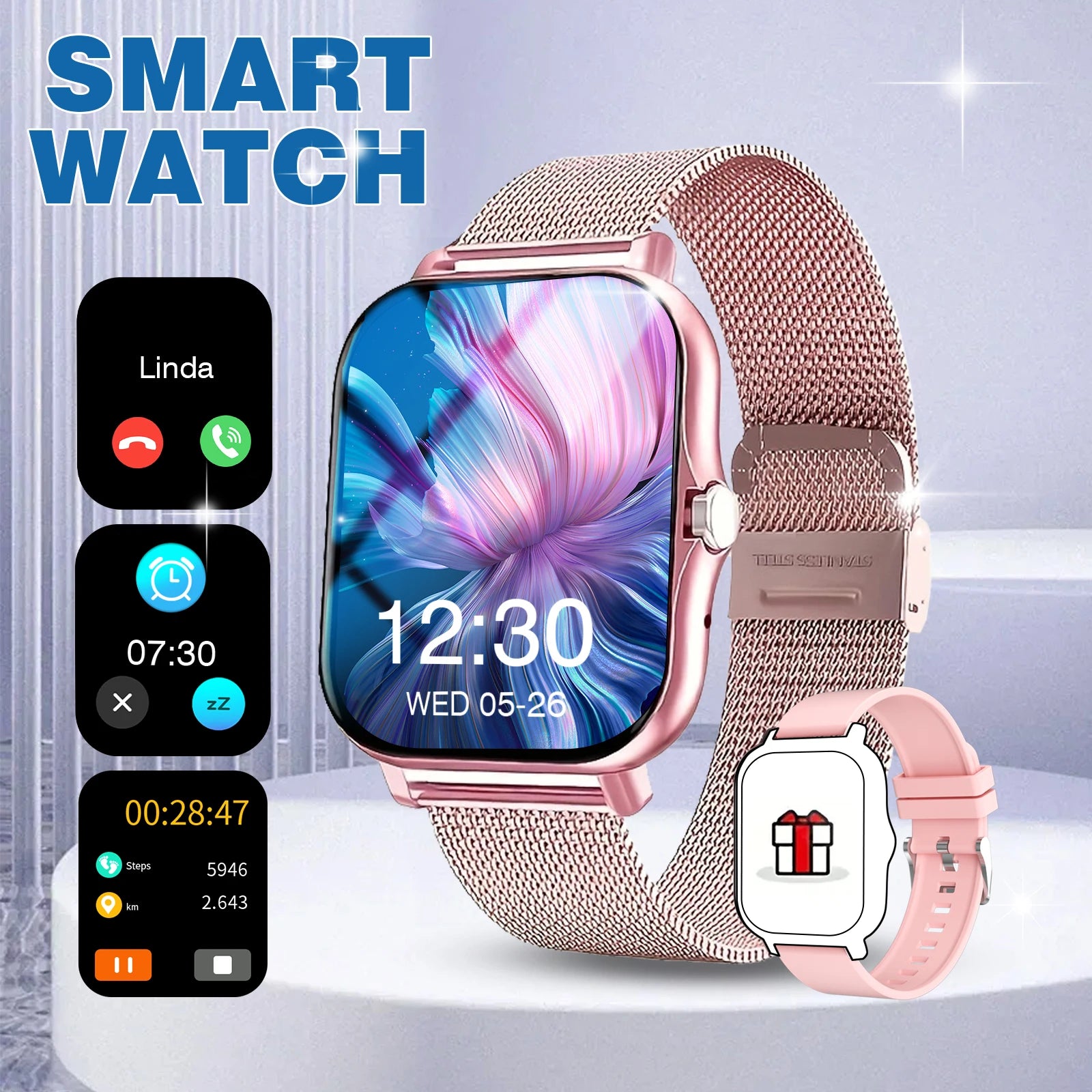LOMAXFR Y13 Smart Watch 1.83" with Bluetooth Calling - SlayGood