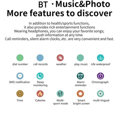 Smart Watch Bluetooth Call Blood Oxygen Monitor
