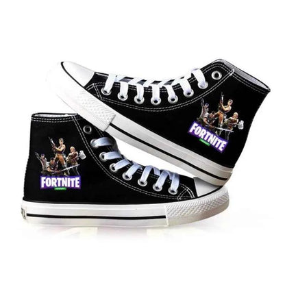 Fortnite High-Top Canvas Sneakers - Gaming Shoes
