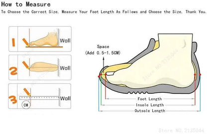 Women's Platform Wedge Sneakers - High Heel Casual Shoes