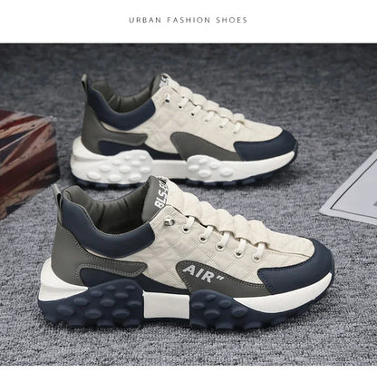 Men's Platform Running Sneakers - Chunky Casual Shoes