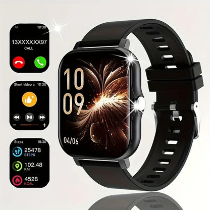 PENGAGAR 1.83" Smart Watch Bluetooth Call Sports Fitness Tracker