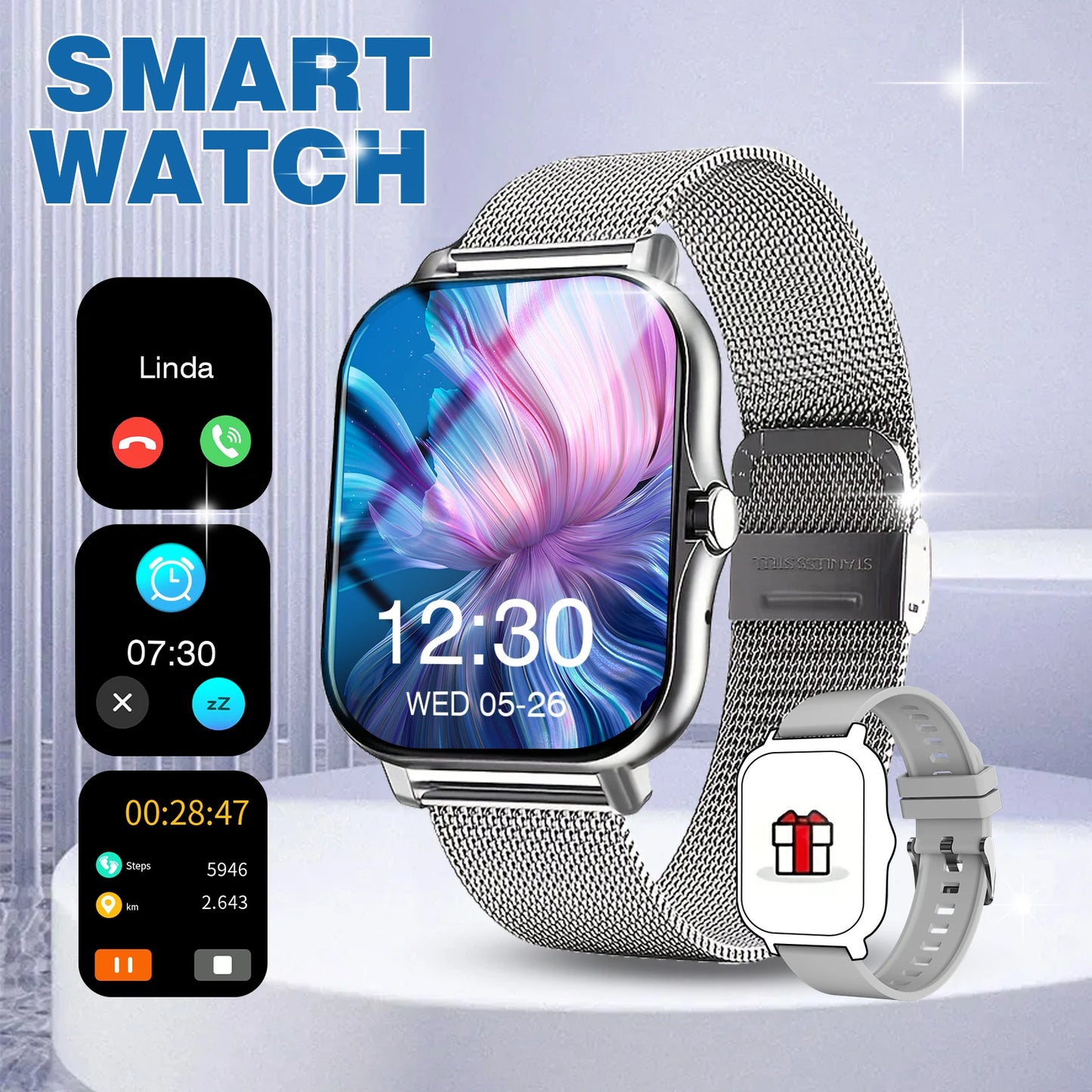 LOMAXFR Y13 Smart Watch 1.83" with Bluetooth Calling - SlayGood
