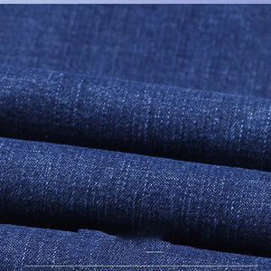 Men's Slim Fit Business Jeans - Stretch Casual Denim - SlayGood