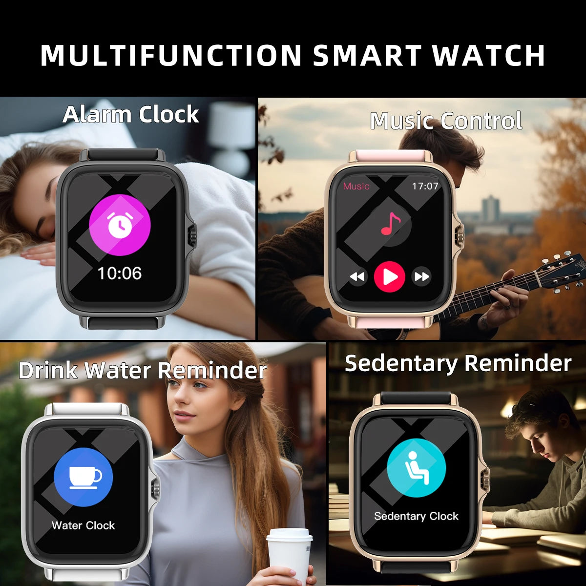 Waterproof Smart Watch Bluetooth Call