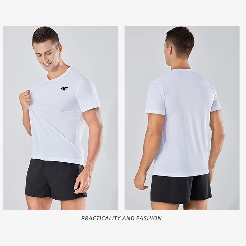 Men's Quick Dry Athletic T-Shirt - Breathable Sports Tee - SlayGood