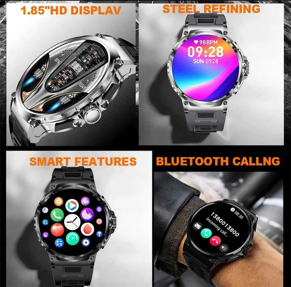 GPS Smart Watch AMOLED Bluetooth Call