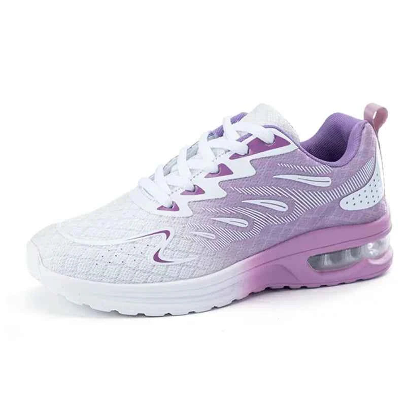 Women's Air Cushion Running Shoes Breathable Mesh Walking Sneakers