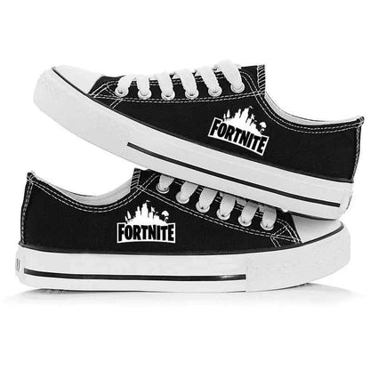 Fortnite High-Top Canvas Sneakers - Gaming Shoes