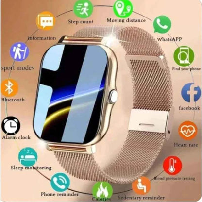 Android Smart Watch 1.44" Bluetooth Call Magnetic Charging