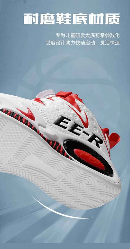 Kids High-Top Basketball Sneakers - Boys Sports Shoes