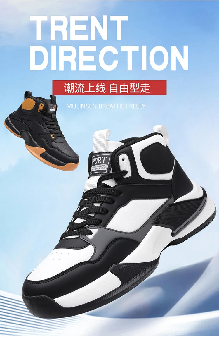 Men's Lightweight Walking Sneakers - Breathable Casual Shoes