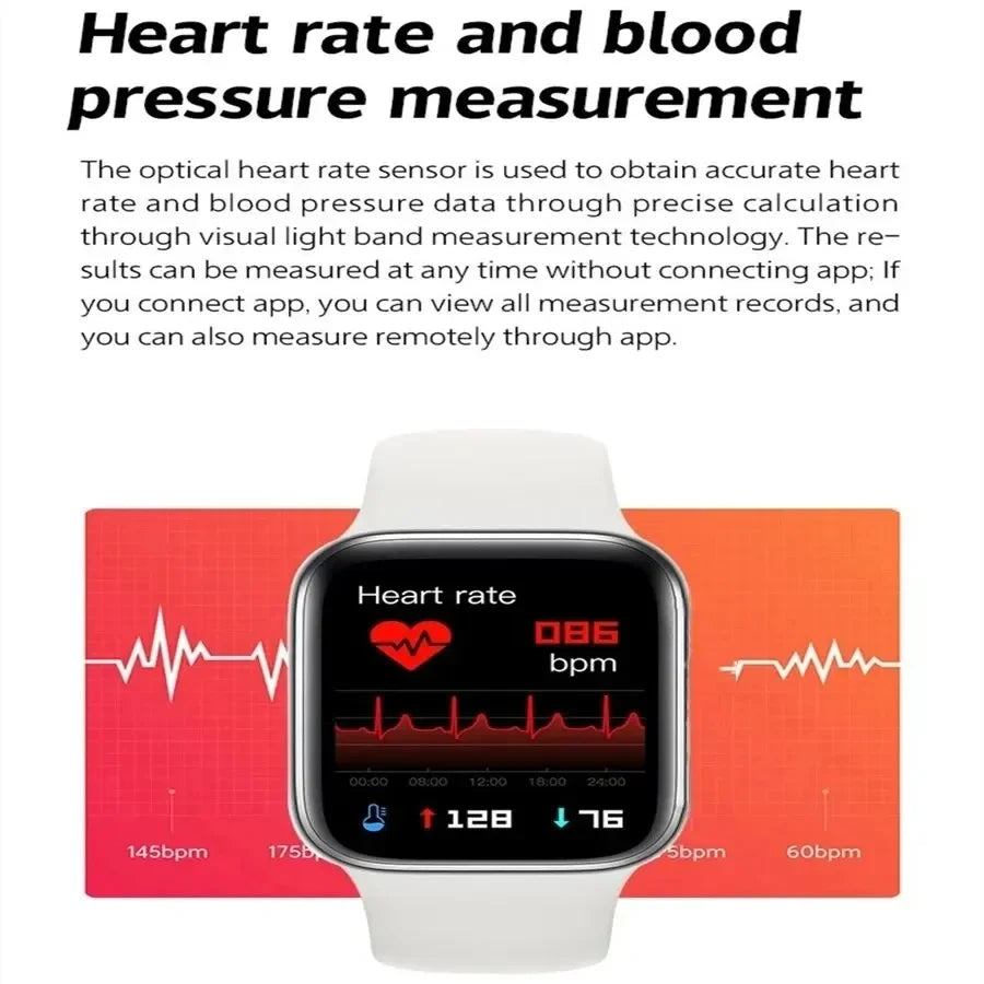 Smart Watch Bluetooth Call Blood Oxygen Monitor