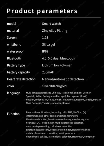 Smart Watch GPS Bluetooth Call Voice Assistant