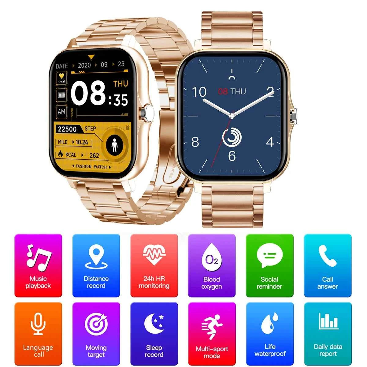 Ola Esporte Smart Watch 1.83" AMOLED Waterproof with Calling