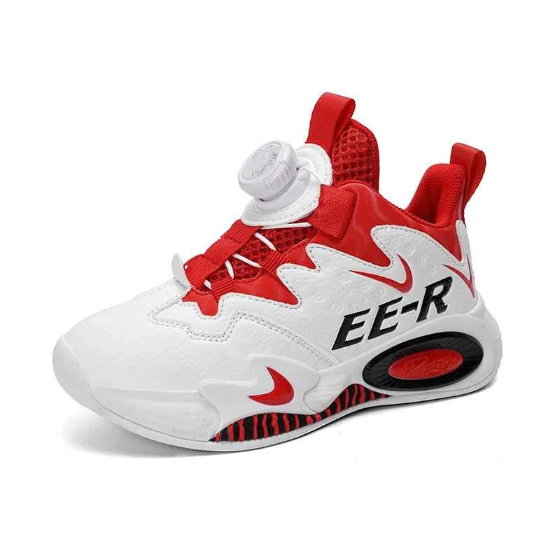 Kids High-Top Basketball Sneakers - Boys Sports Shoes