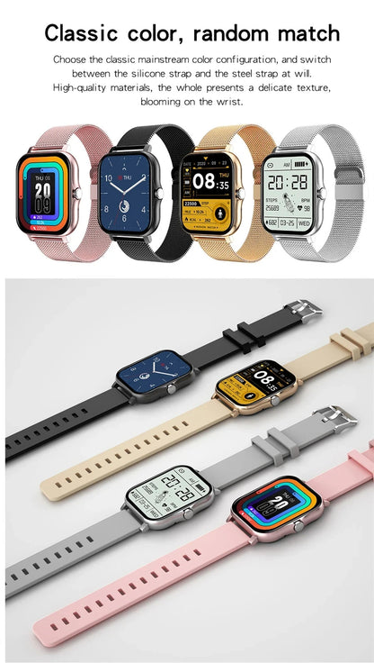 PENGAGAR 1.83" Smart Watch Bluetooth Call Sports Fitness Tracker