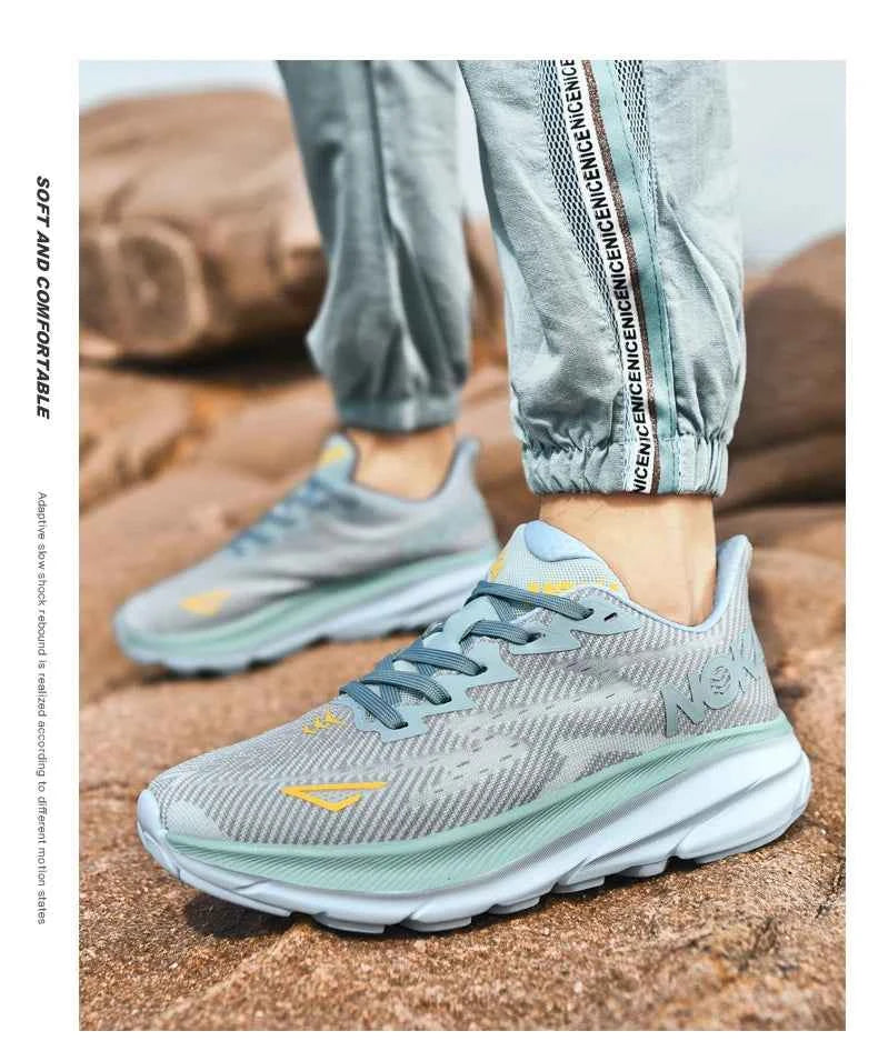 PARZIVAL Air Cushion Running Shoes Lightweight Breathable Athletic Sneakers