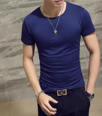 Men's V-Neck Fitness T-Shirt - Oversized Casual Tee - SlayGood